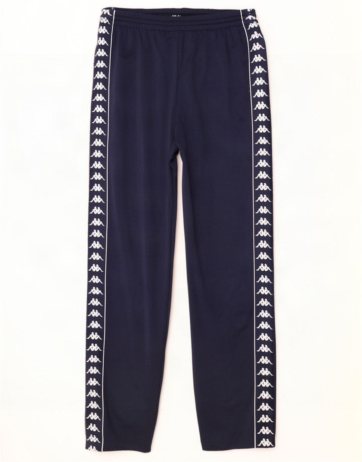 Ανδρική αθλητική φόρμα Kappa Graphic Παντελόνι Μεγάλο Navy Blue Polyester