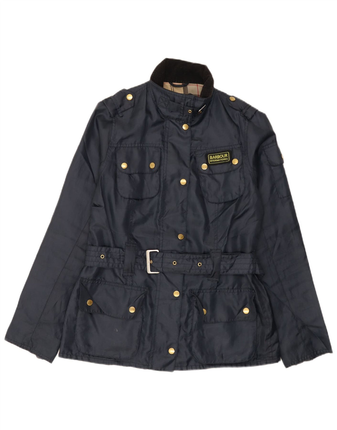 Barbour Γυναικείο Utility Jacket UK 10 Small Navy Blue Polyester