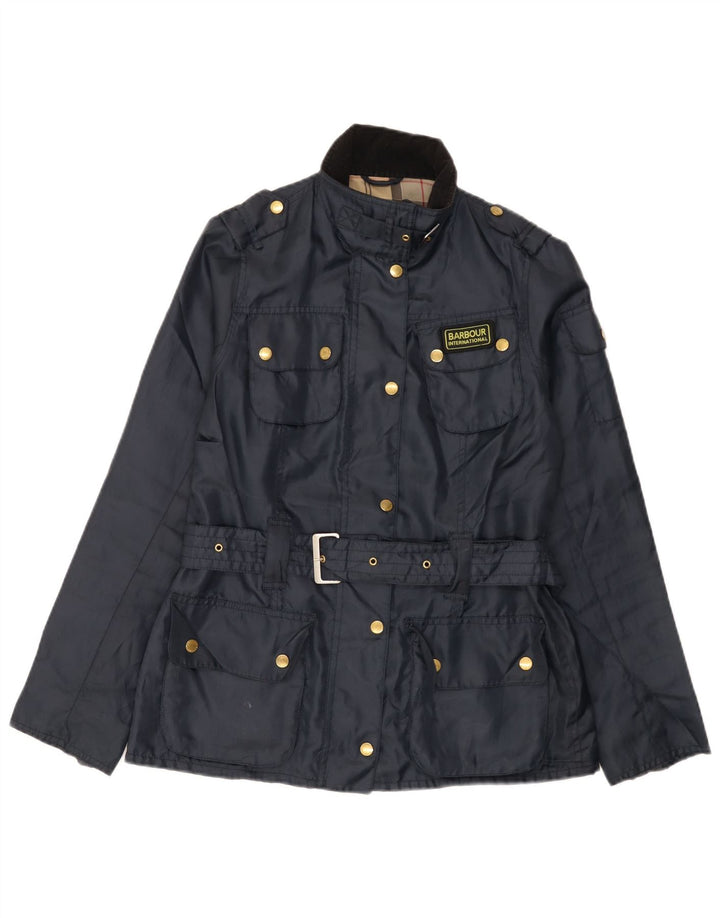 Barbour Γυναικείο Utility Jacket UK 10 Small Navy Blue Polyester