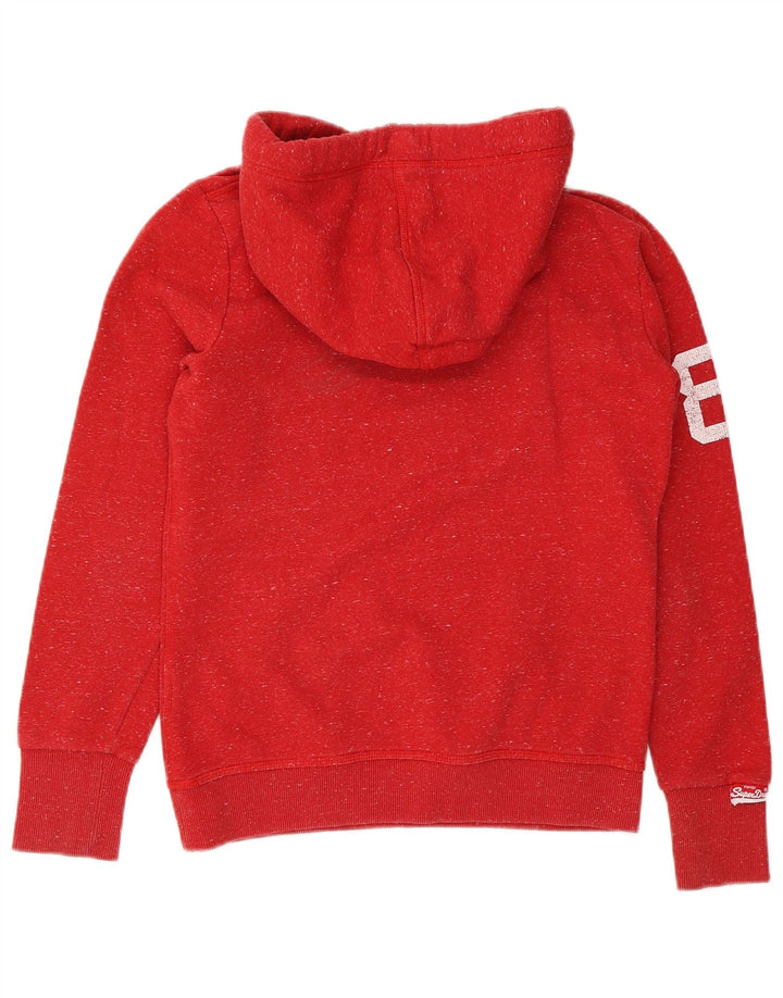 Ανδρικό γραφικό κουκούλα Superdry Πολυεστέρας μεσαίου κόκκινου χρώματος