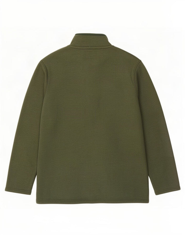 Ανδρικό Φούτερ με φερμουάρ Mountain Warehouse, Jumper Μεγάλο Πράσινο Πολυεστέρα