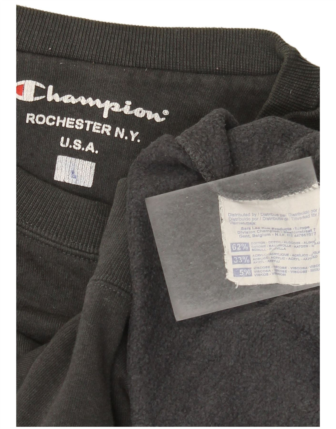 Ανδρικό φούτερ Champion Jumper XL Γκρι βαμβακερό