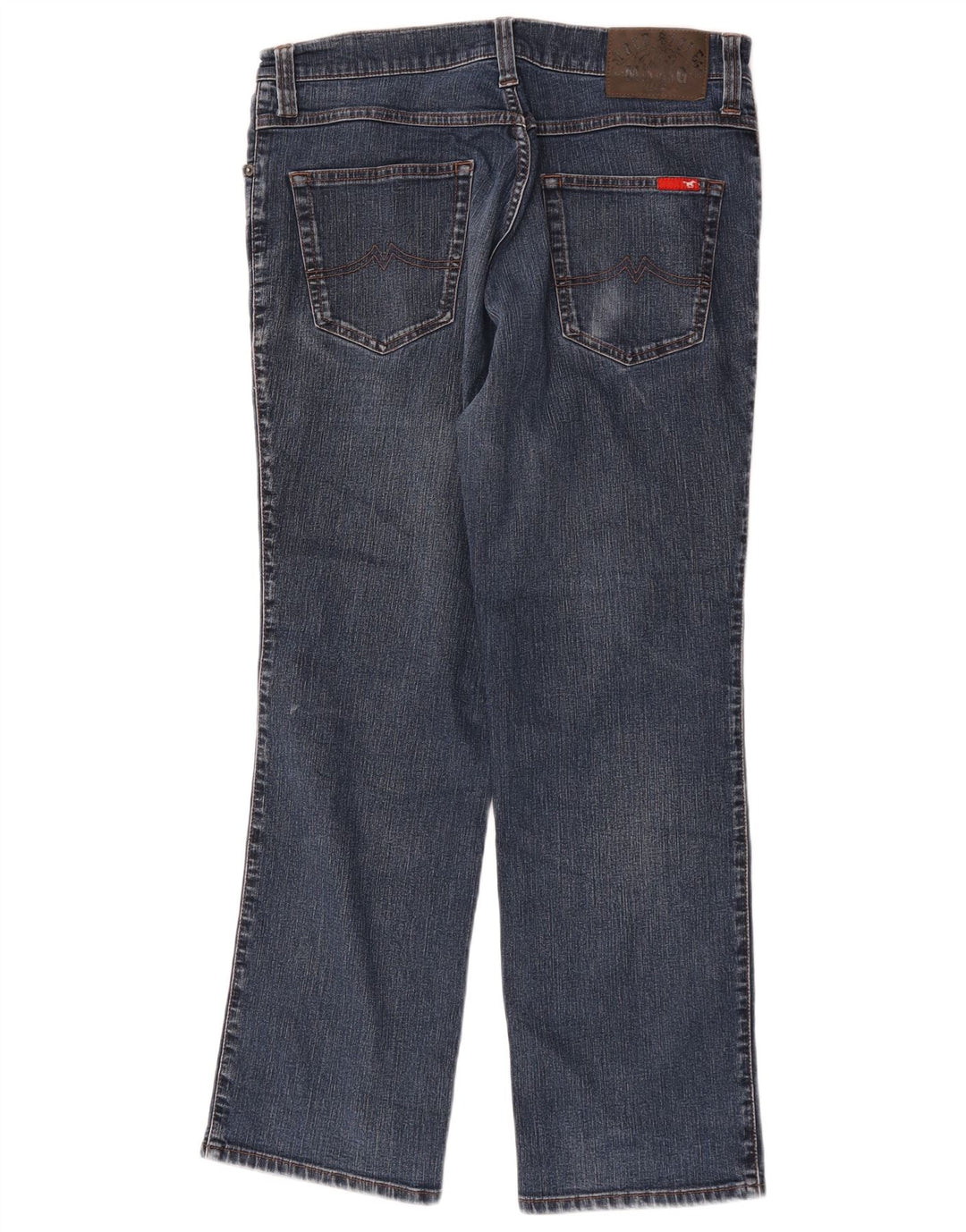 Ανδρικό τζιν Mustang ίσιο W35 L30 Navy Blue Cotton