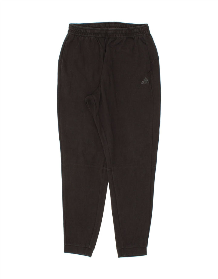 ADIDAS Mens Three Stripes Tracksuit Trousers Joggers Medium  Black Cotton Vintage Adidas and Second-Hand Adidas from Messina Hembry 