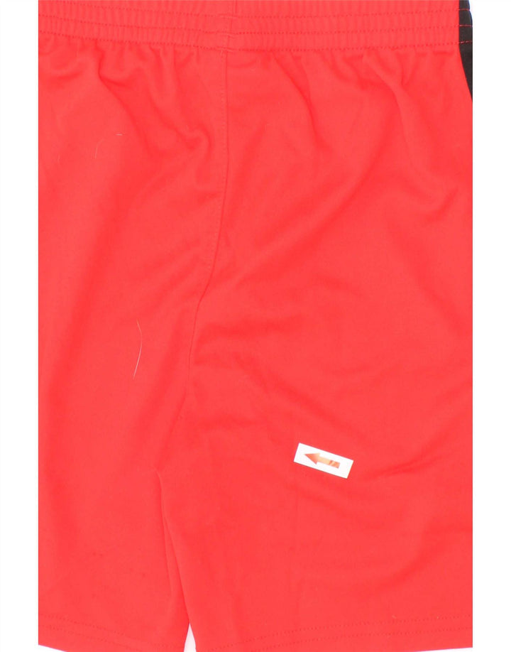 Adidas Girls Sport Short 5-6 Years Red Polyester