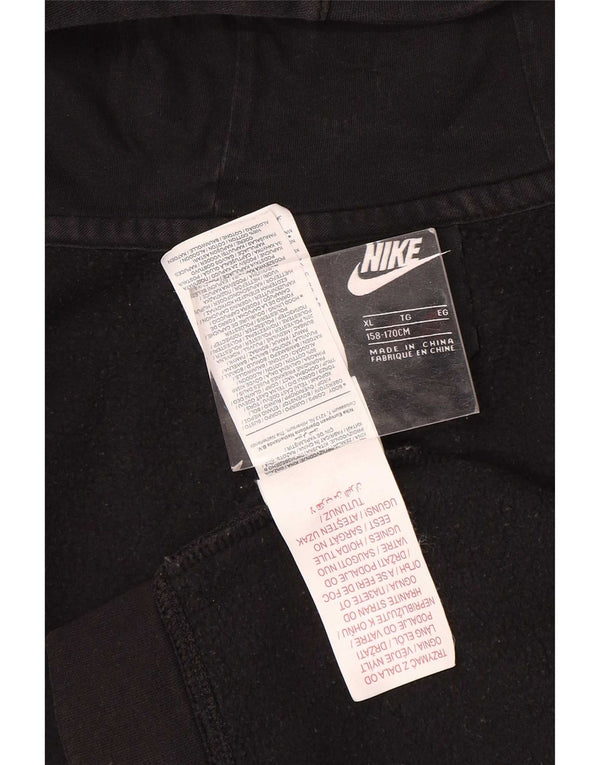 Πουλόβερ Nike Boys Zip Hoodie 13-14 Years XL Μαύρο βαμβακερό
