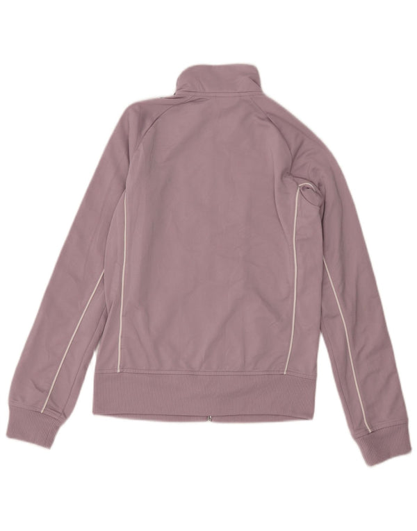 Γυναικεία αθλητική φόρμα ADIDAS Top Jacket UK 12 Medium Purple Cotton