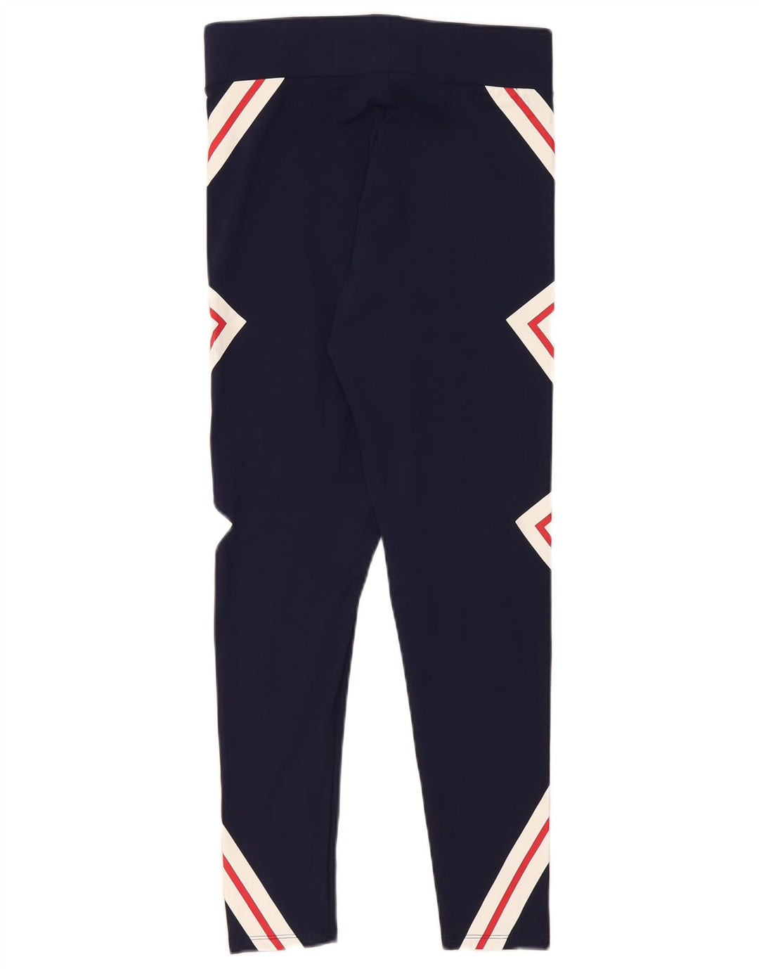 Γυναικεία γραφικά κολάν Fila UK 14 Large Navy Blue Geometric Polyester