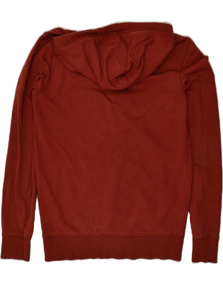 JACK & JONES Mens Zip Hoodie Sweater Medium Maroon | Vintage Jack & Jones | Thrift | Second-Hand Jack & Jones | Used Clothing | Messina Hembry 