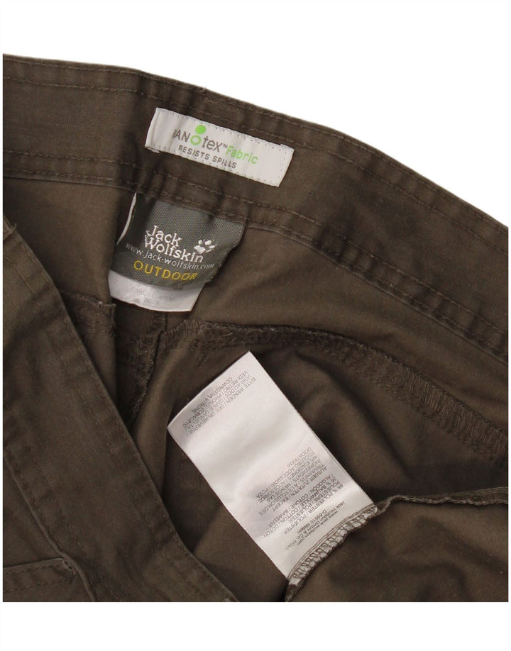 Jack Wolfskin Γυναικείο ίσιο παντελόνι Cargo Medium W30 L30 Khaki Polyester