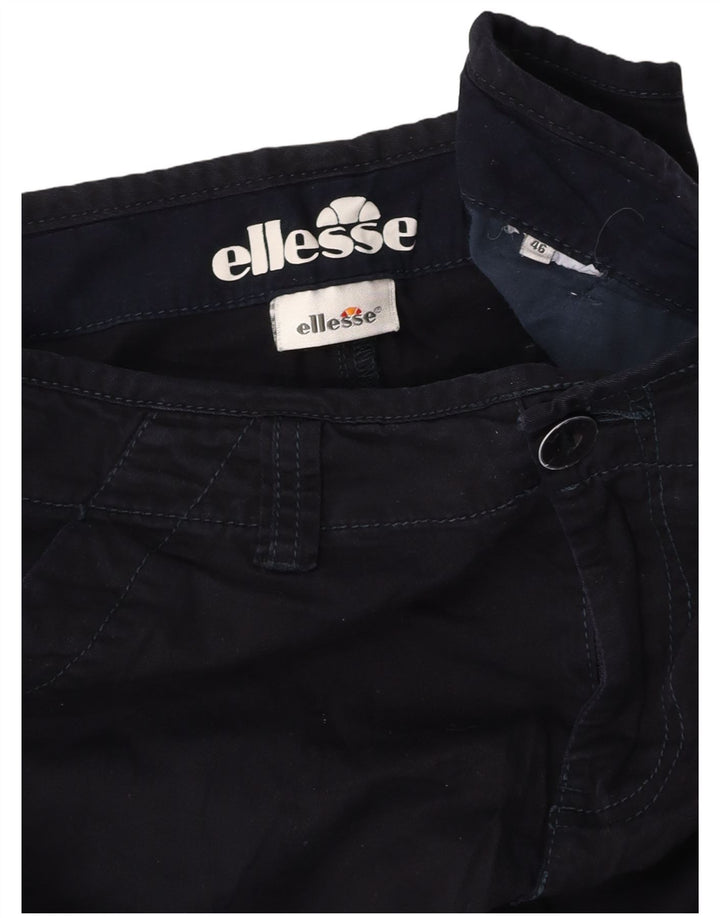 ELLESSE Ανδρικό Σορτς Chino IT 46 Small W29 Navy Blue