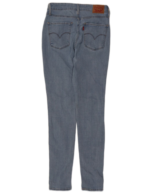 Levi's γυναικείο 721 ψηλό ψηλό στενό τζιν W28 L30 μπλε βαμβακερό
