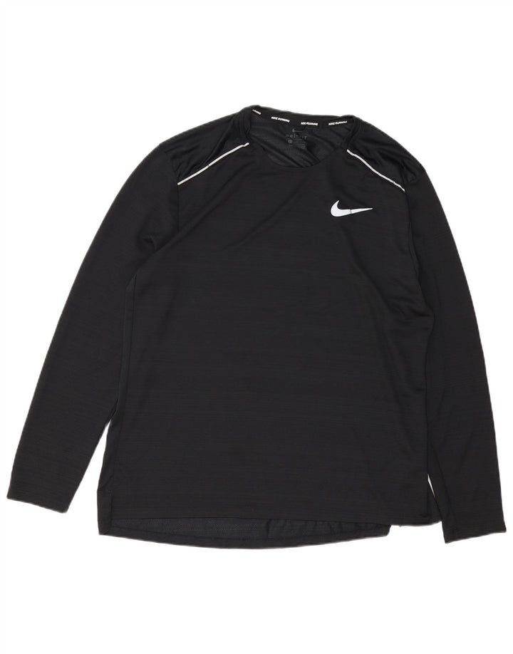 Ανδρικό Nike Dri Fit Μακρυμάνικο XL Μαύρο Πολυεστέρας