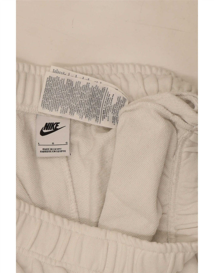 Ανδρικό αθλητικό σορτς Nike Cargo μεγάλο λευκό βαμβακερό