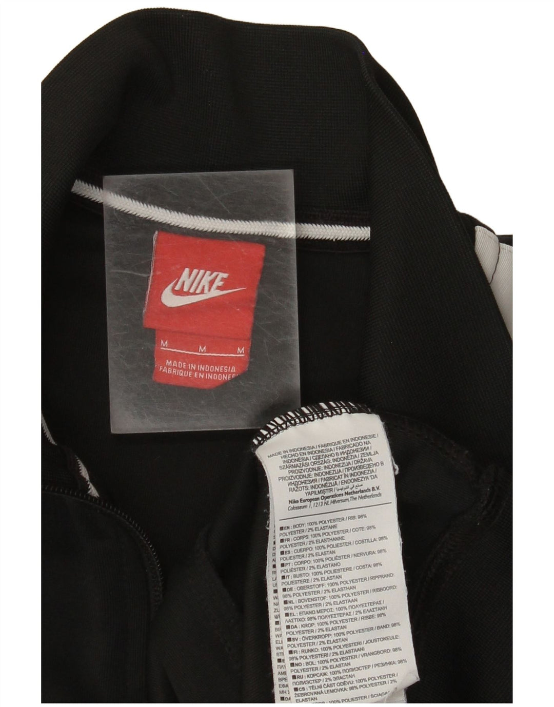 Ανδρική φόρμα Nike Μπουφάν μεσαίου μαύρου χρώματος πολυεστέρας