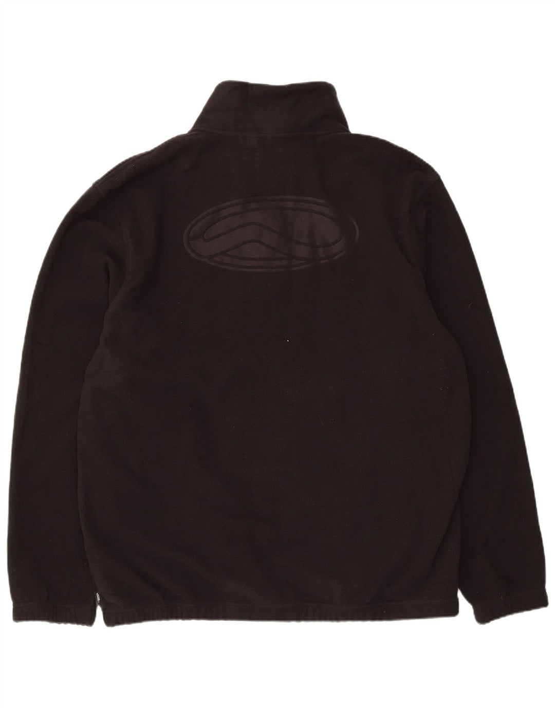 Vans Mens Graphic Fleece Jacket UK 42 XL Μαύρο Πολυεστέρας