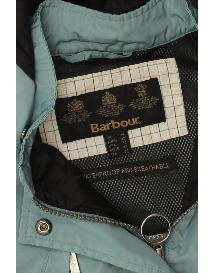 Barbour Γυναικείο μπουφάν βροχής με κουκούλα UK 14 Large Blue
