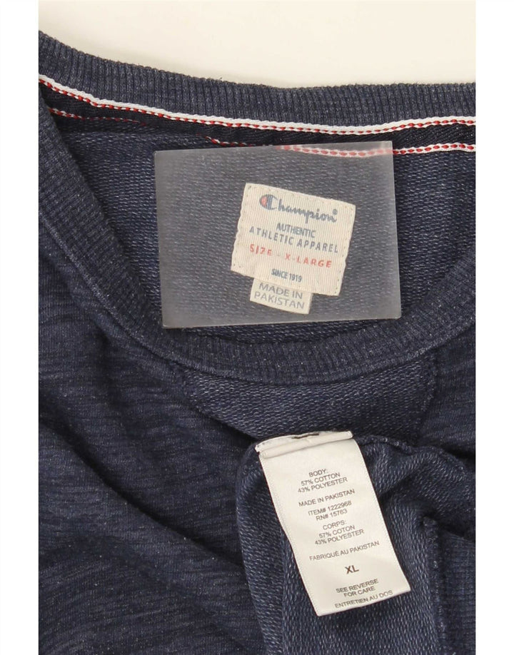 Ανδρικό φούτερ Champion Jumper XL Navy Blue Flecked Cotton