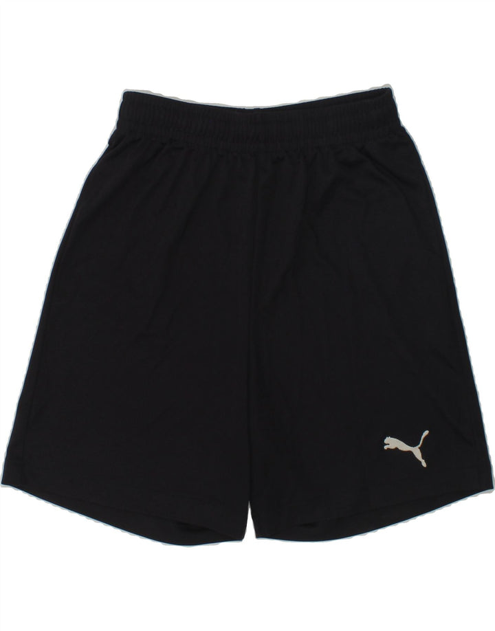 PUMA Boys Sport Shorts 9-10 Years  Navy Blue | Vintage Puma | Thrift | Second-Hand Puma | Used Clothing | Messina Hembry 