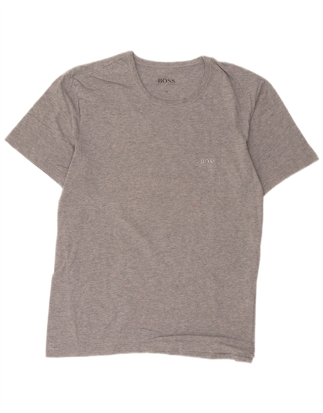 Ανδρικό T-Shirt Hugo Boss Τοπ μεσαίου γκρι βαμβακερό