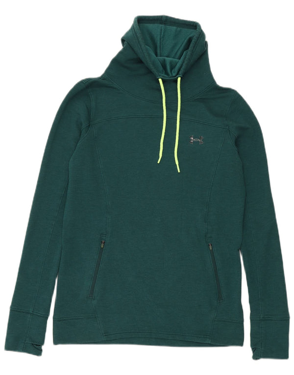 Under Armour Γυναικεία φούτερ με ρολό λαιμόκοψη Jumper UK 10 Small Green