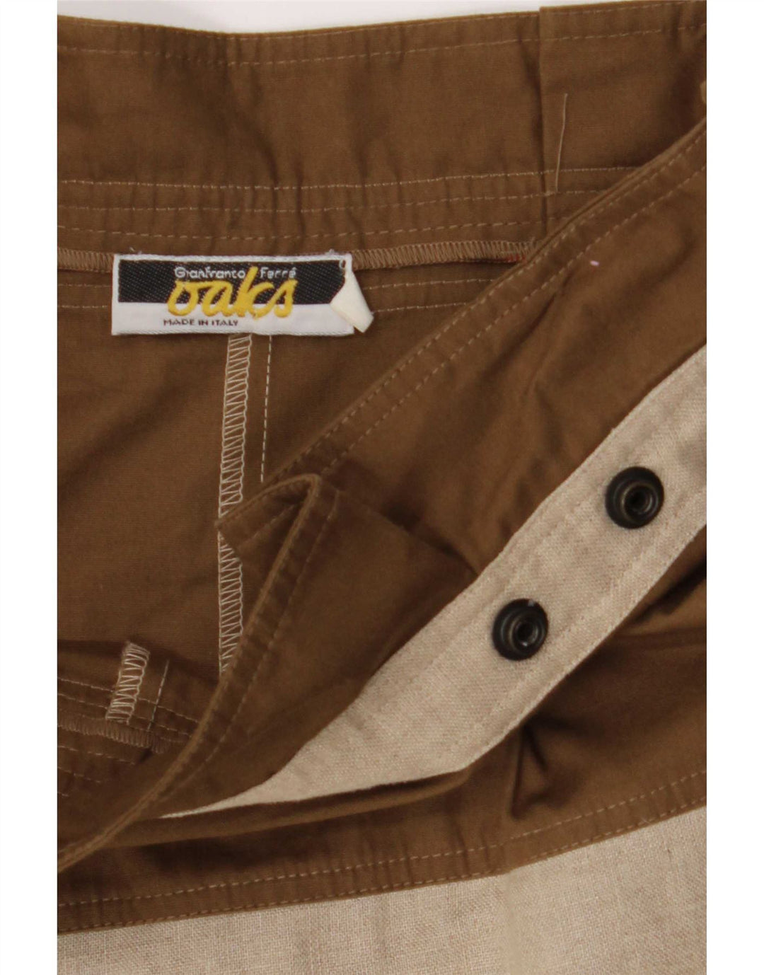 Gianfranco Ferre Γυναικείο casual σορτς W28 Medium Beige Colourblock