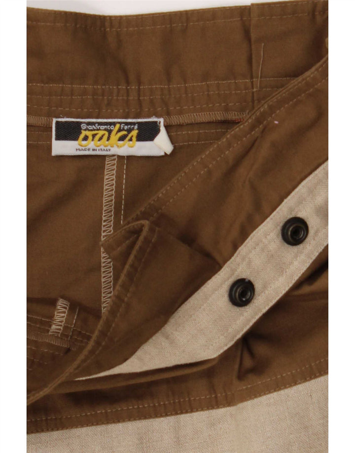 Gianfranco Ferre Γυναικείο casual σορτς W28 Medium Beige Colourblock