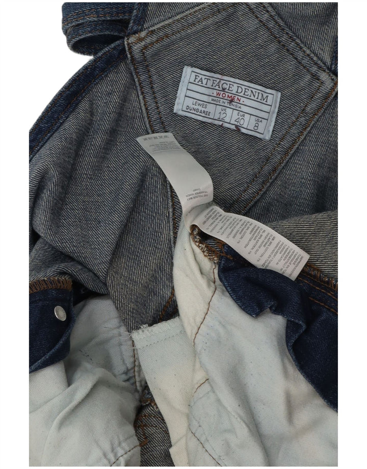 FAT FACE Γυναικεία Lewes Dungarees Jeans UK 12 Medium W34 L27 Blue Cotton