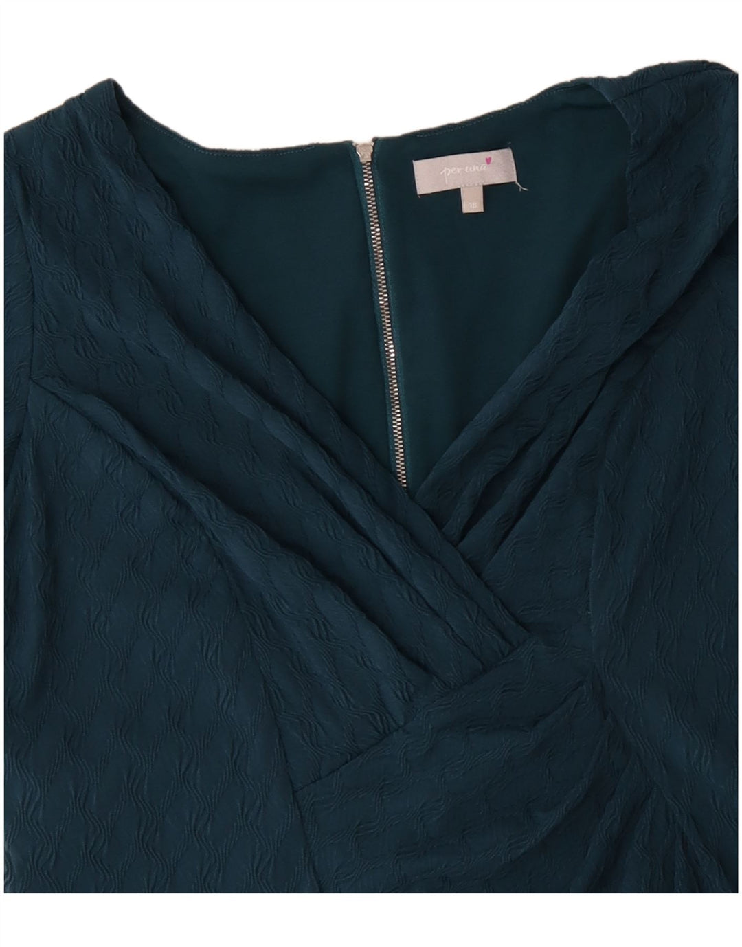 Γυναικείο φόρεμα με θήκη PER UNA UK 18 XL Blue Polyester