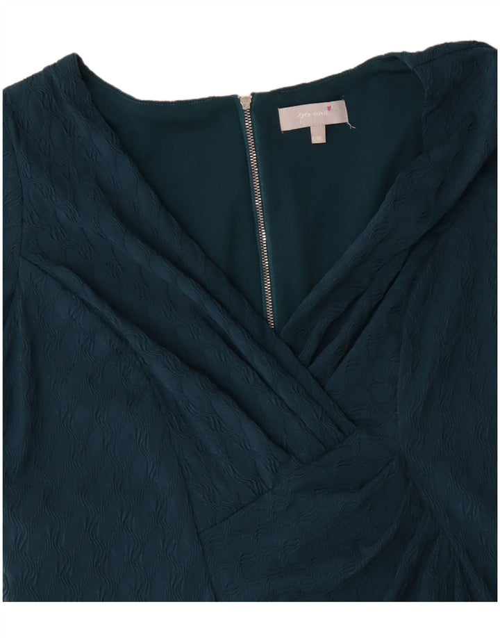 Γυναικείο φόρεμα με θήκη PER UNA UK 18 XL Blue Polyester