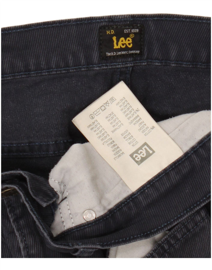 Lee Mens Blake Straight Jeans W36 L30 Blue Cotton