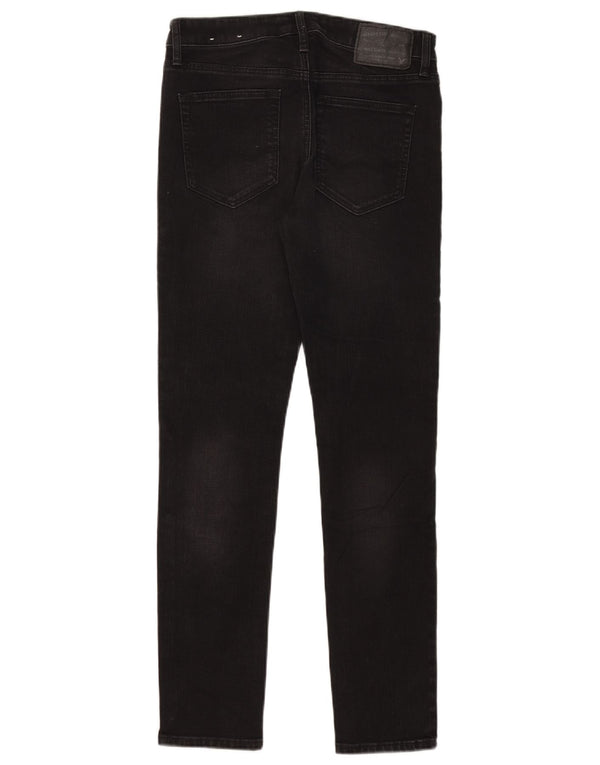 American Eagle Γυναικείο Skinny Jeans W30 L30 μαύρο βαμβακερό