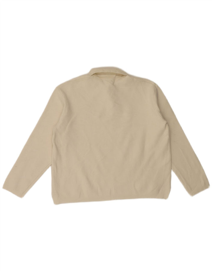 Zara Ανδρικό πουλόβερ Polo Neck Jumper Small Off White
