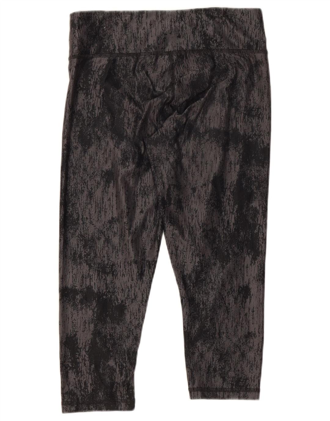Puma Γυναικεία Κάπρι Κολάν UK 10 Small Black Tie Dye