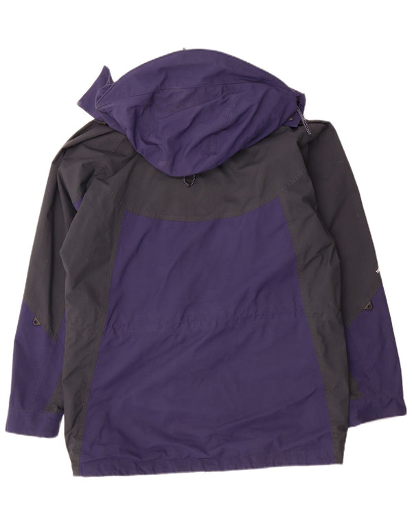 Ανδρικό μπουφάν βροχής με κουκούλα Sprayway UK 38 Medium Navy Blue Colourblock