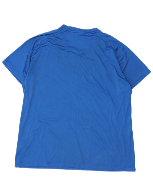 Ανδρικό T-Shirt NIKE Top 2XL Blue Polyester