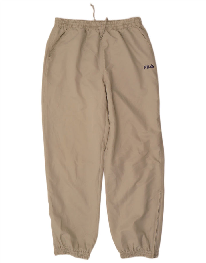 Ανδρική φόρμα FILA Παντελόνι Joggers Μεγάλο Μπεζ Πολυεστέρας