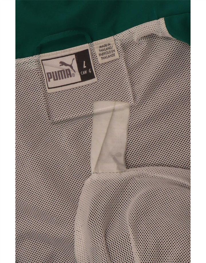Ανδρική αθλητική φόρμα γραφικών Puma Top Jacket Μεγάλο Καφέ Χρώμα Πολυεστέρας