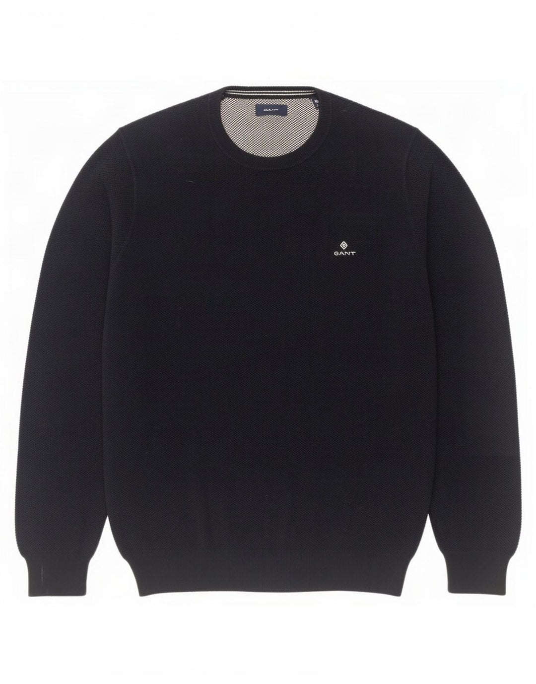 Πουλόβερ Gant Mens Crew Neck Jumper Large Navy Blue