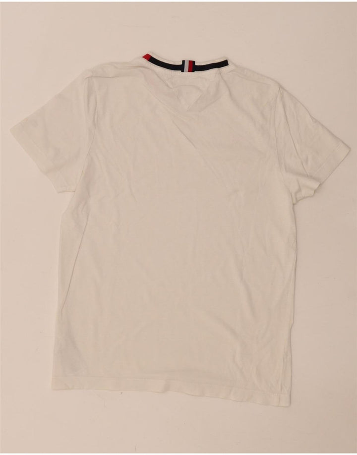 Ανδρικό T-Shirt Tommy Hilfiger Top XS Λευκό βαμβακερό