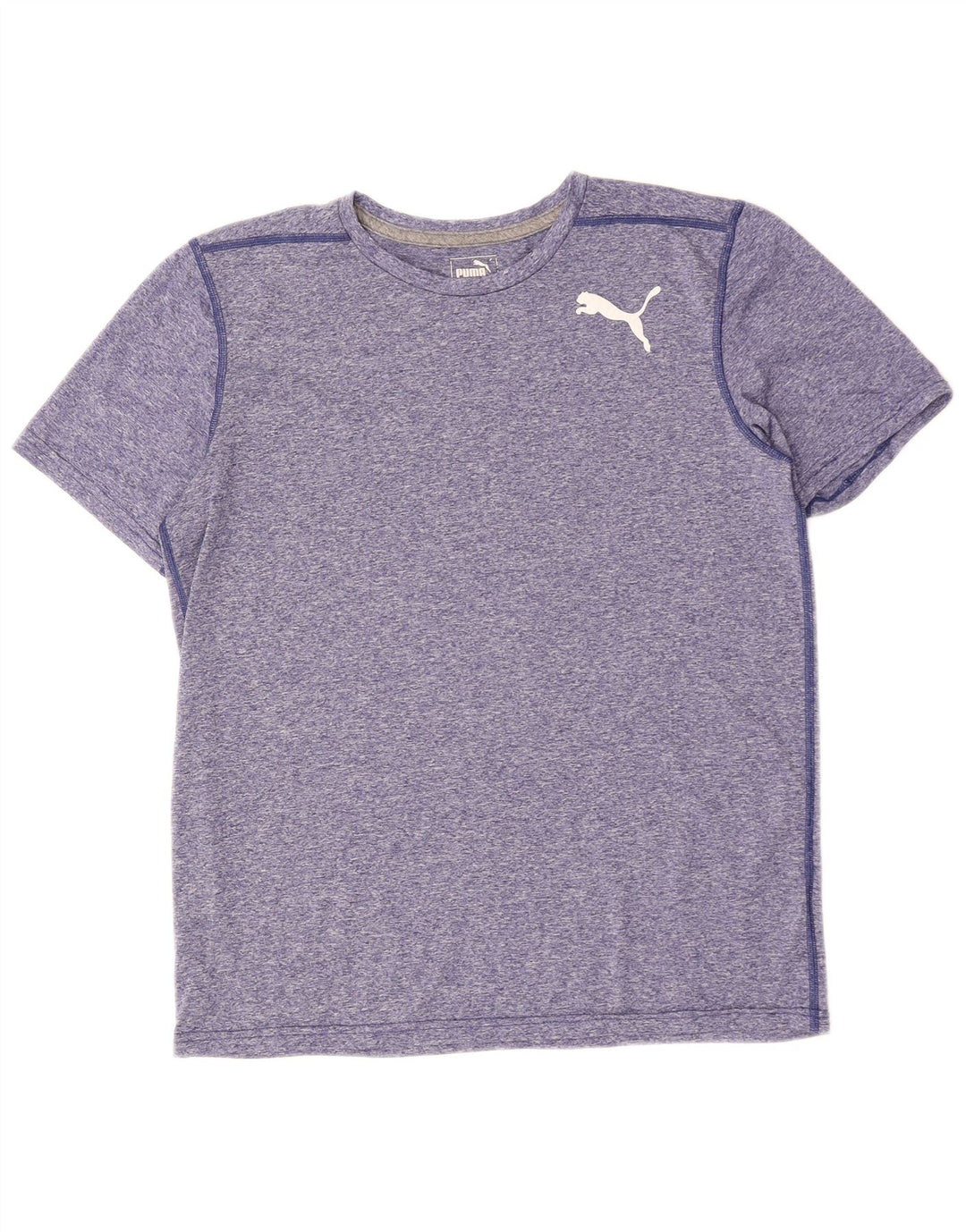 Ανδρικό T-Shirt PUMA Top Medium Blue Flecked