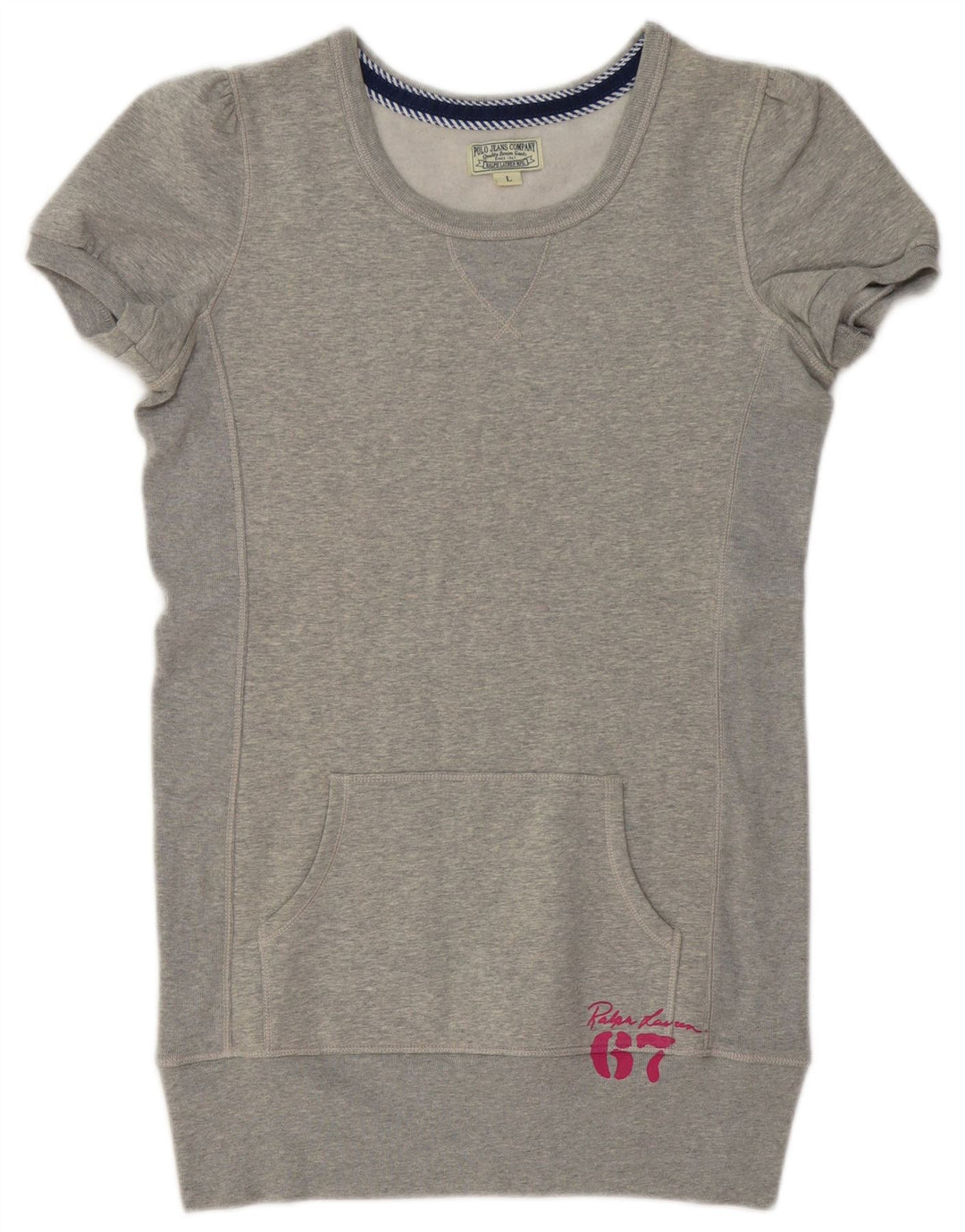 POLO RALPH LAUREN Γυναικείο φούτερ μακριού Jumper UK 16 Large Grey