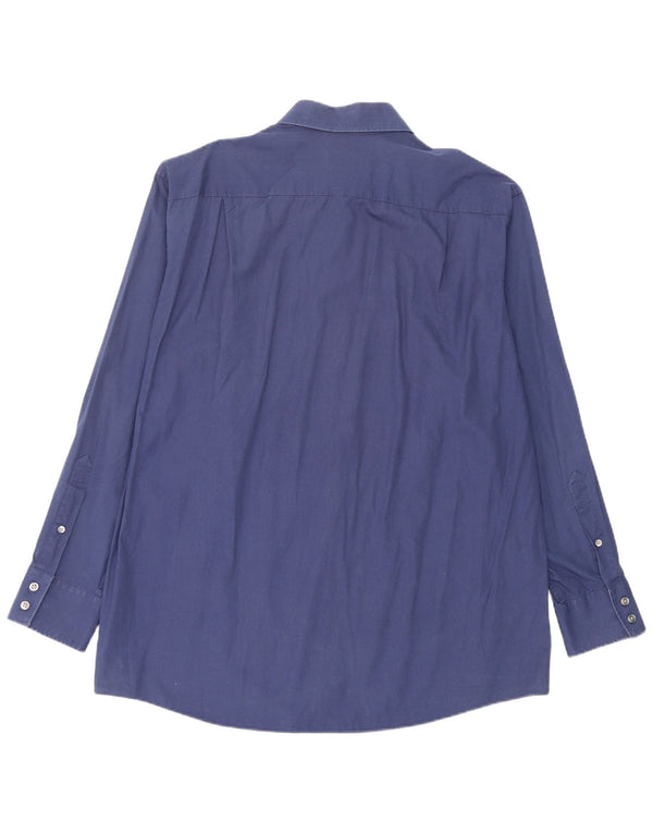 Ανδρικό πουκάμισο Calvin Klein 17 XL Μπλε βαμβακερό