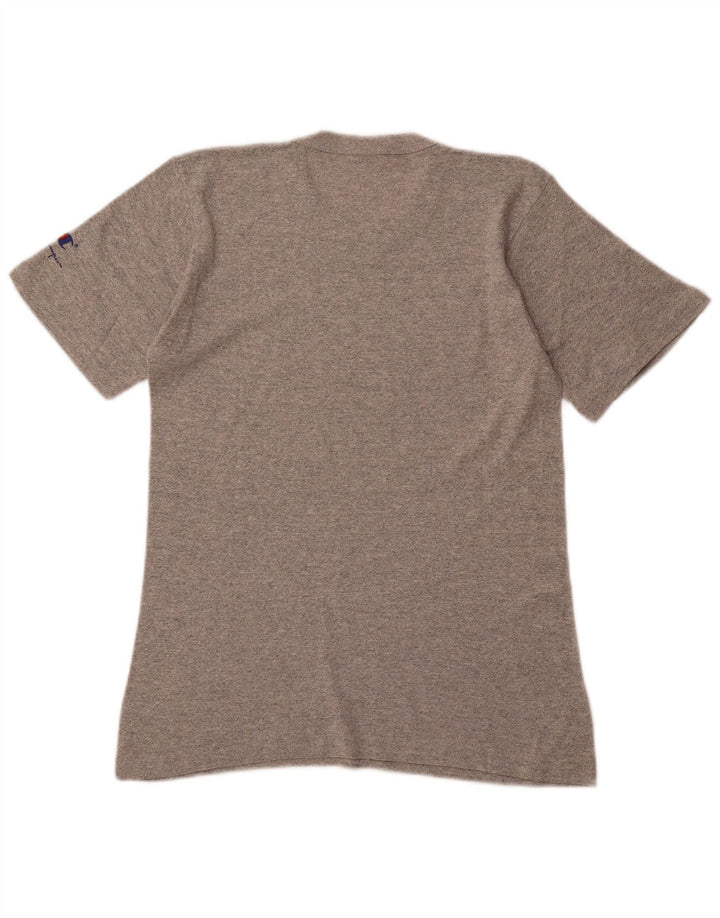 Ανδρικό T-Shirt CHAMPION Τοπ μεσαίο γκρι βαμβακερό