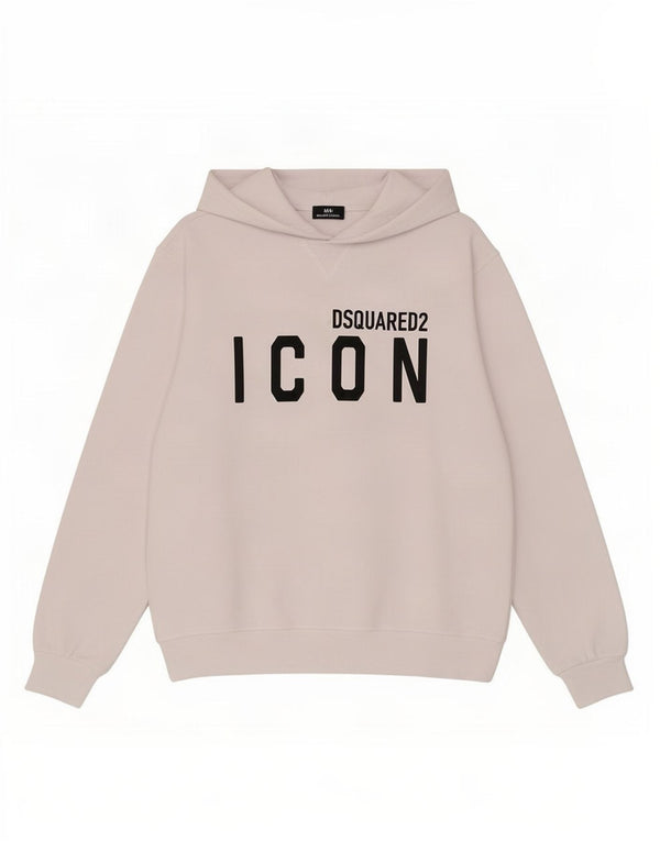 Dsquared2 Boys Graphic Hoodie Jumper 15-16 ετών Λευκό βαμβακερό
