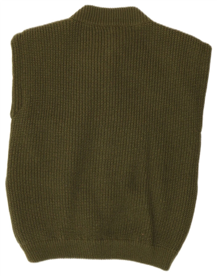 Ανδρικό Αμάνικο Ζακέτα Liverani IT 48 Μαλλί μεσαίου χακί