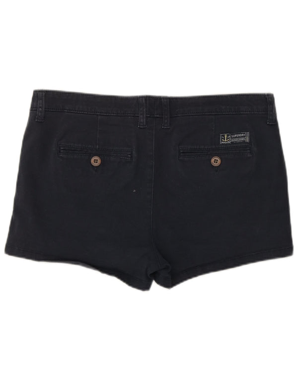 Γυναικείο σορτς Chino SUPERDRY Small W27 Navy Blue Βαμβακερό