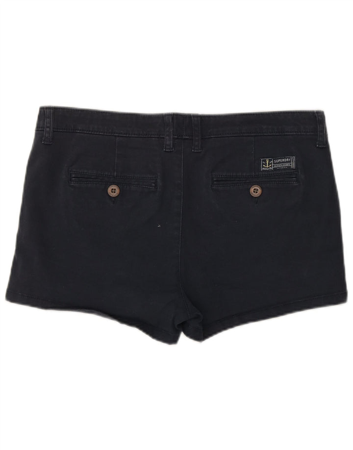 Γυναικείο σορτς Chino SUPERDRY Small W27 Navy Blue Βαμβακερό