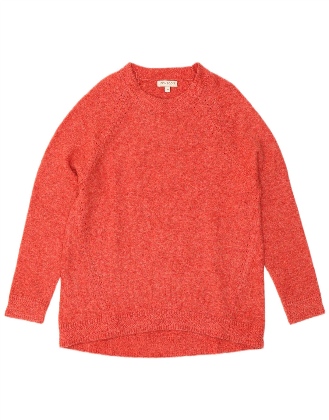 Γυναικείο πουλόβερ MONSOON Boat Neck Jumper UK 14 Medium Red Acrylic
