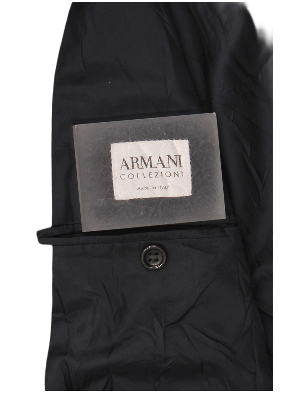 Armani Collezioni Ανδρικό σακάκι με 3 κουμπιά μπλέιζερ IT 52 XL Navy Blue Viscose